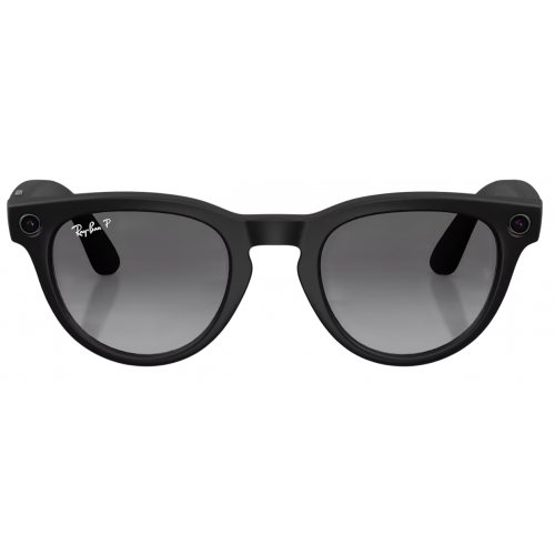Умные очки Ray-Ban Meta* Headliner Gen 2 Matte Black, Поляризационные линзы Polar Gradient Graphite (RW4013), размер M